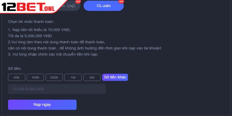 Đăng Ký 12BET - Khởi Đầu Cuộc Phiêu Lưu Giải Trí Bất Tận 17 Tùy vào từng hình thức thanh toán được lựa chọn để tìm hiểu